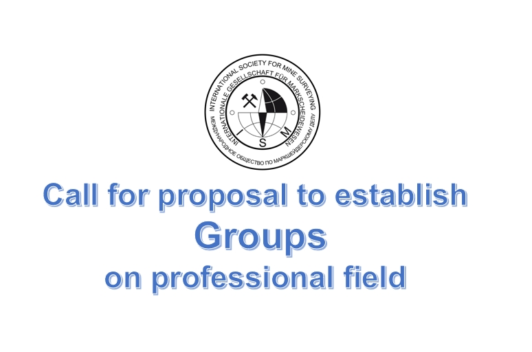 Call for proposal to establish Professional Groups Under ISM Commission
